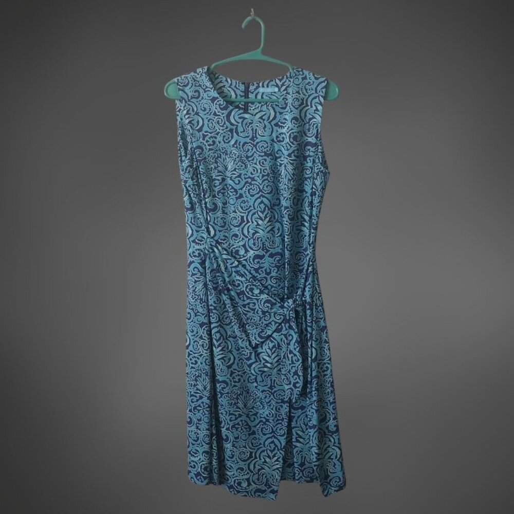 Blue Catalina Dress: J. McLaughlin dress